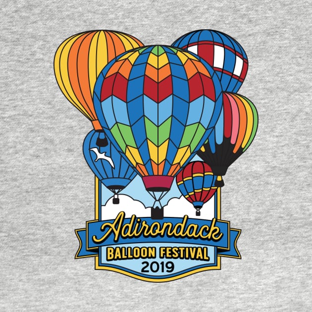 2019 Adirondack Balloon Festival Logo by ADKBF